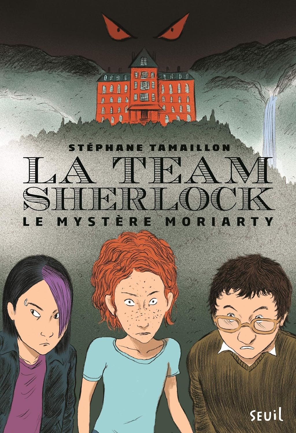 Couverture du roman La team Sherlock 1 - Stéphane Tamaillon